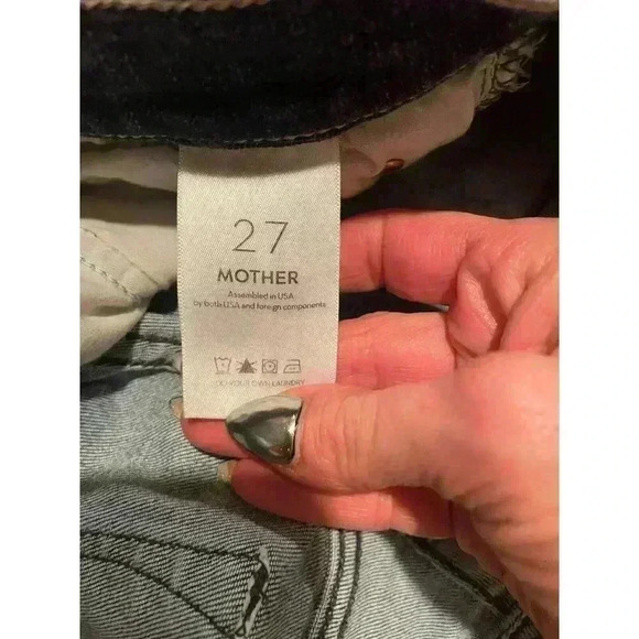 MOTHER Mid Rise Dazzler Ankle Fray in Weekend Warrior Size 27 - Picture 11 of 12